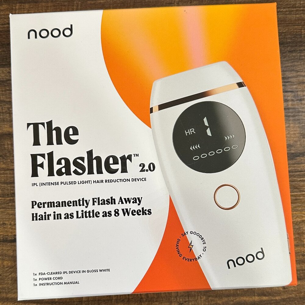 Nood The Flasher 2.0 WHITE NEW IN BOX!!!